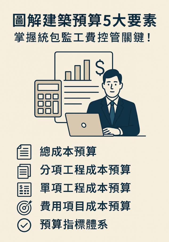 統包監工費控制之道：建立科學有效的成本預算體系