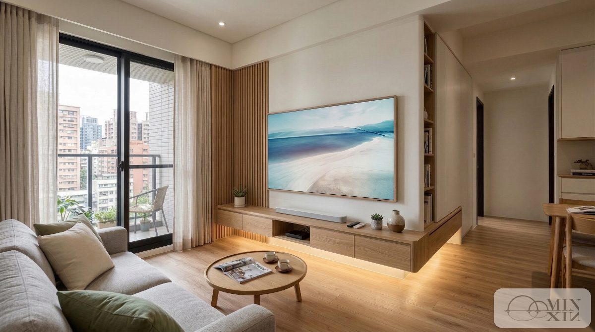 收納電視牆設計